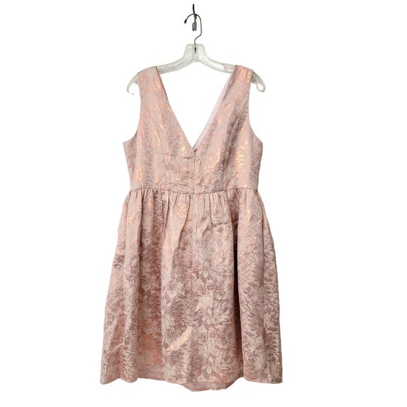 Liza Luxe Pink Brocade Party Dress NWT - Picture 2 of 5